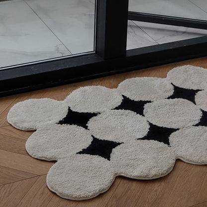 Circle Pattern Decorative Rug