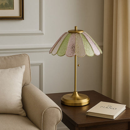 Colored Glass Table Lamp