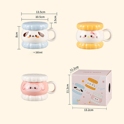 Cookie-Filled Ceramic Mug