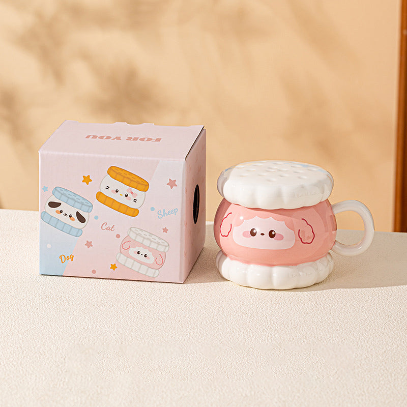 Cookie-Filled Ceramic Mug