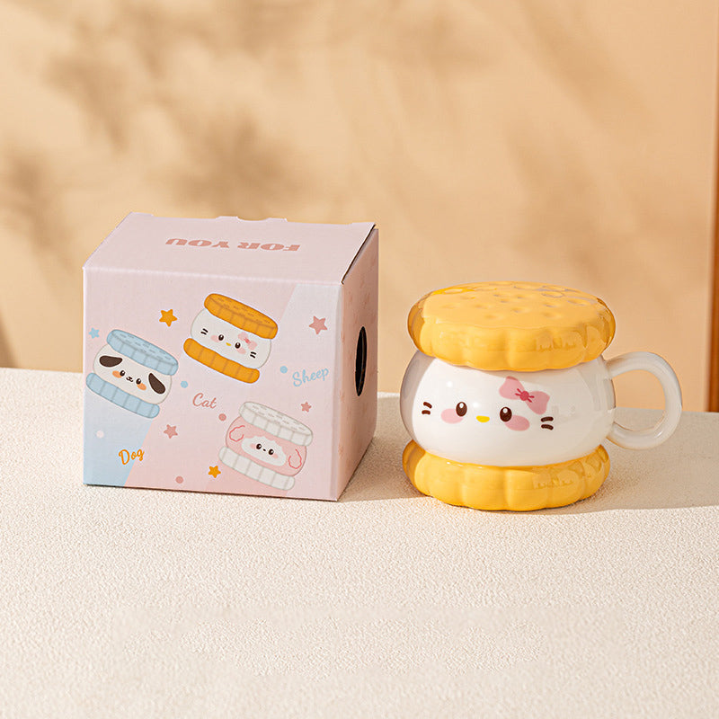 Cookie-Filled Ceramic Mug