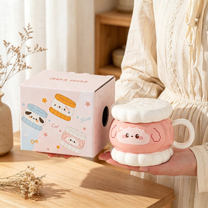 Cookie-Filled Ceramic Mug