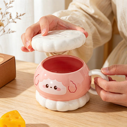 Cookie-Filled Ceramic Mug