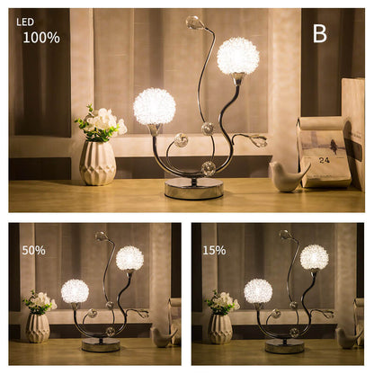 Creative Aluminum Ball Table Lamp