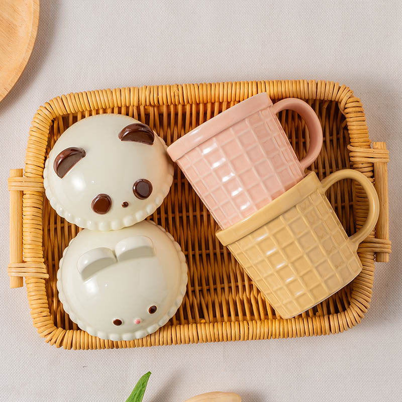 Creative Cartoon Ice Cream Cone Mug