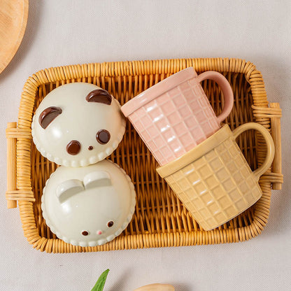 Creative Cartoon Ice Cream Cone Mug