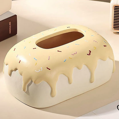 Creative Ceramic Cream Tissue Box