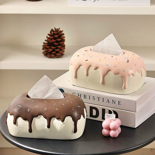 Creative Ceramic Cream Tissue Box