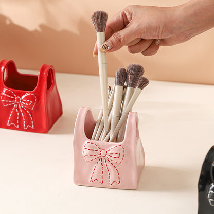 Creative Ceramic Handheld Storage Basket