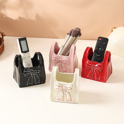 Creative Ceramic Handheld Storage Basket