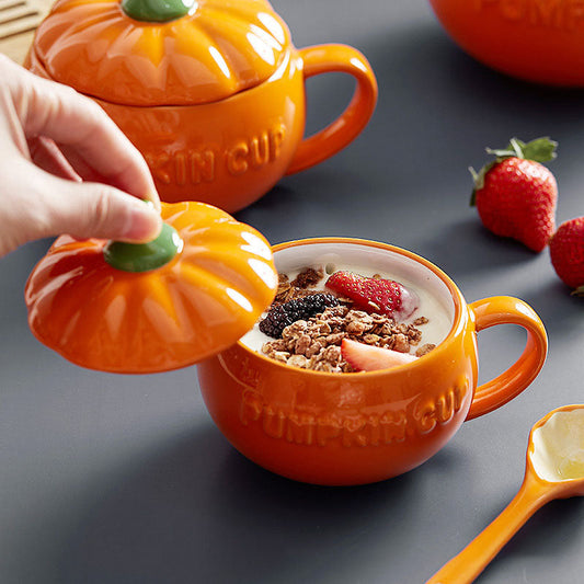 Creative Ceramic Pumpkin Cup