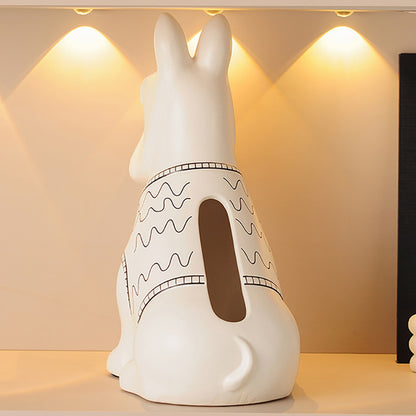 Creative Cute Puppy Ceramic Tissue Box