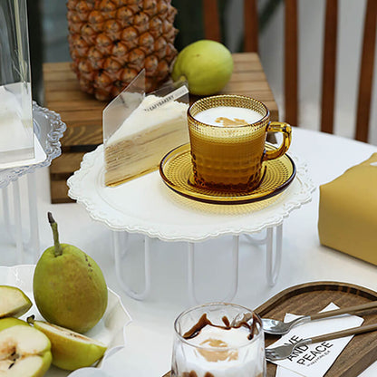 Creative Geometric Dessert Stand