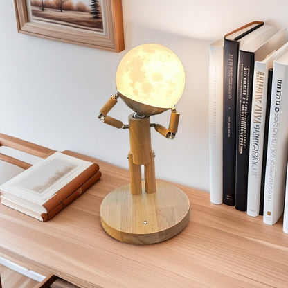Creative Moon Man Table Lamp