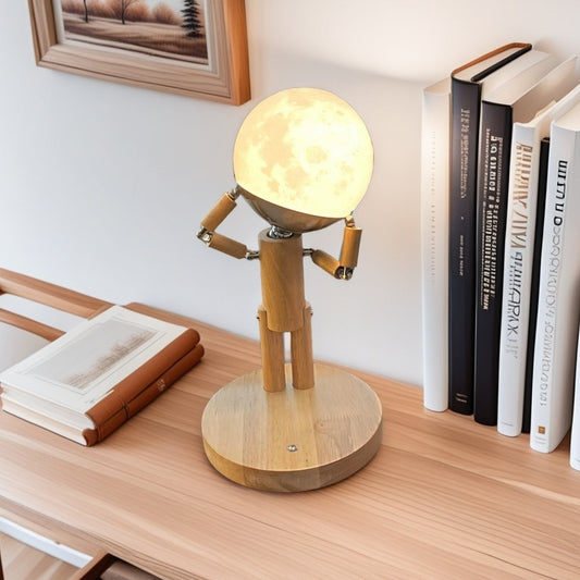 Creative Moon Man Table Lamp