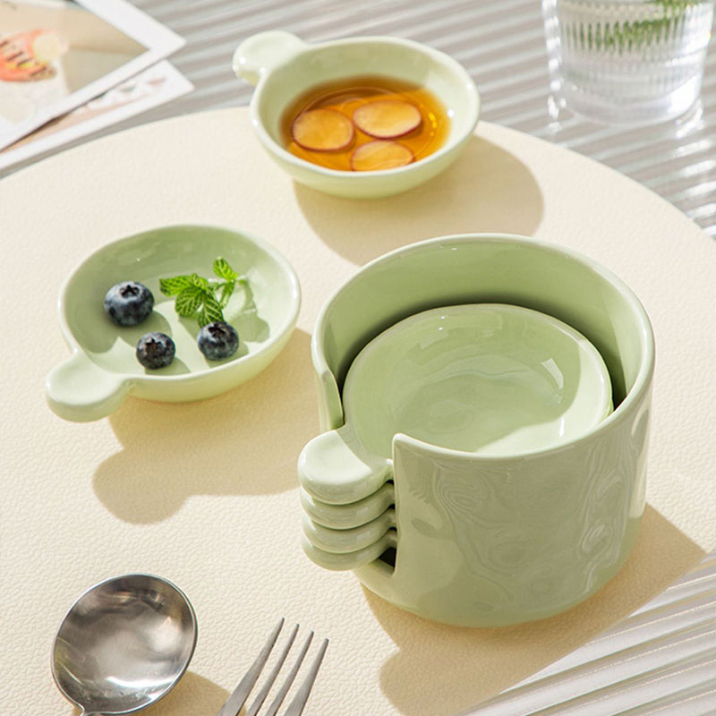 Creative Small Dipping Dish With Handle