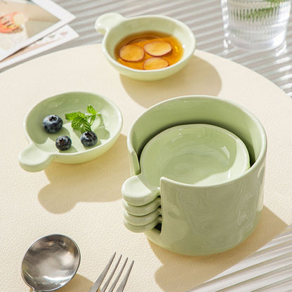 Creative Small Dipping Dish With Handle