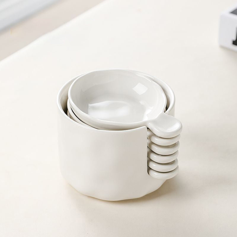 Creative Small Dipping Dish With Handle