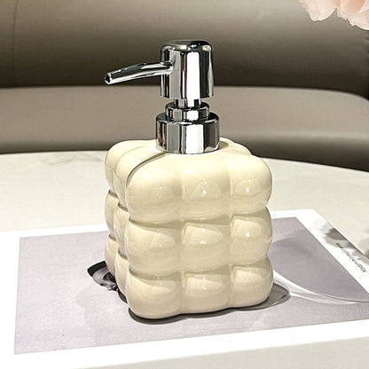 Creative Square Ceramic Lotion Bottle