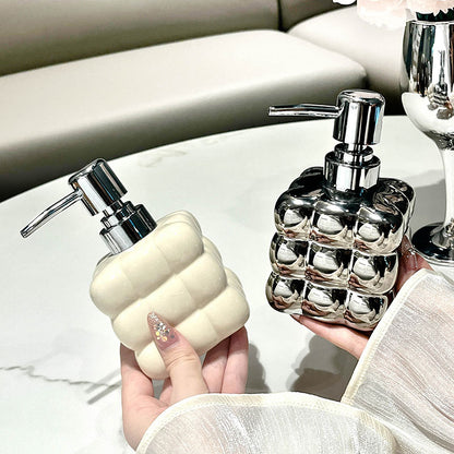 Creative Square Ceramic Lotion Bottle