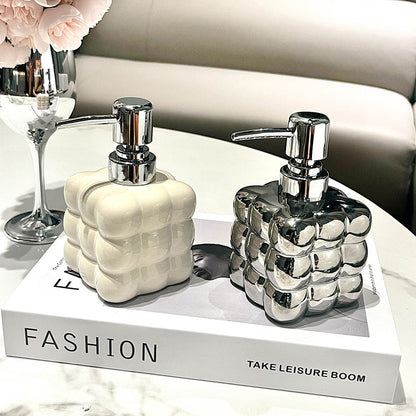Creative Square Ceramic Lotion Bottle
