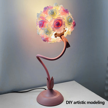 Creative And Simple Rose Table Lamp