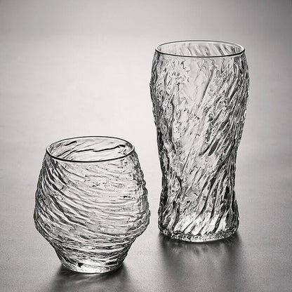 Creative Hammered Glass Cup