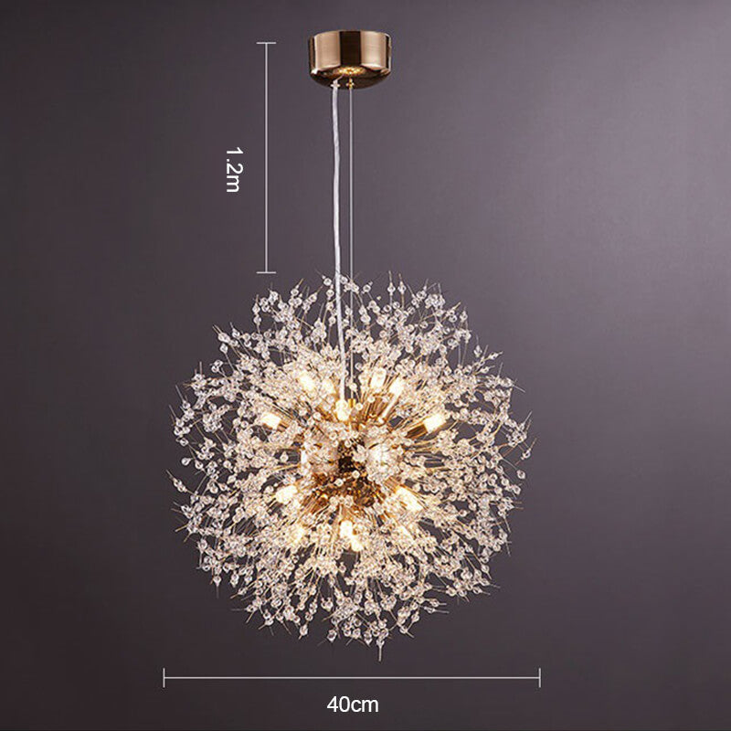 Crystal Dandelion Chandelier