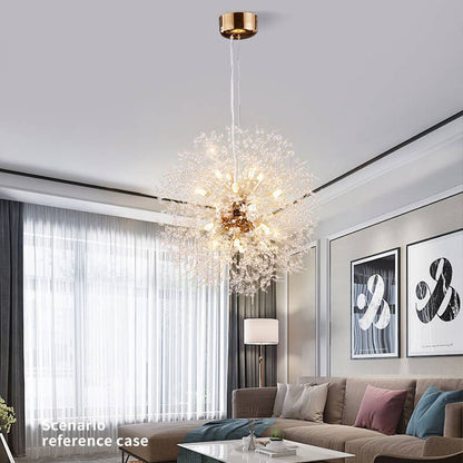 Crystal Dandelion Chandelier