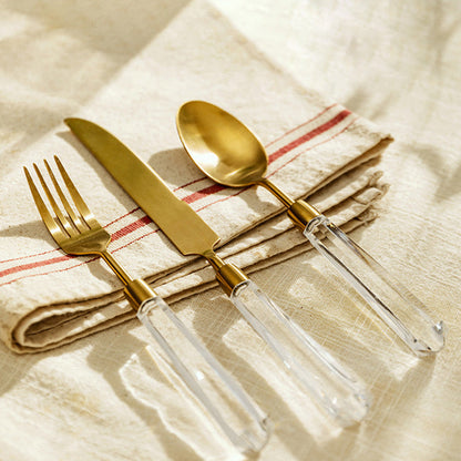 Crystal Flatware 4Pcs Set