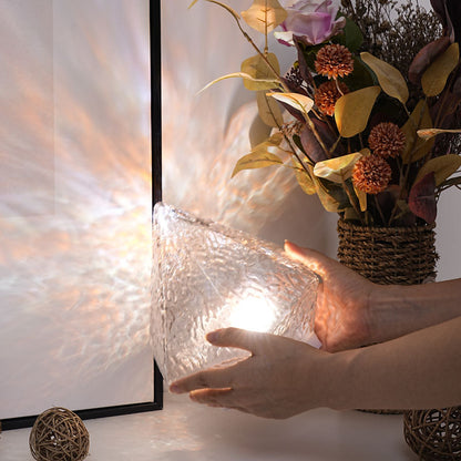 Veilleuse tactile en cristal