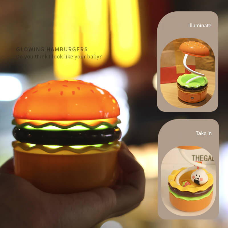 Cute Burger Night Light