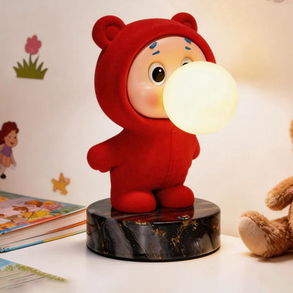 Cute Cartoon Bubble Boy Desk Lamp