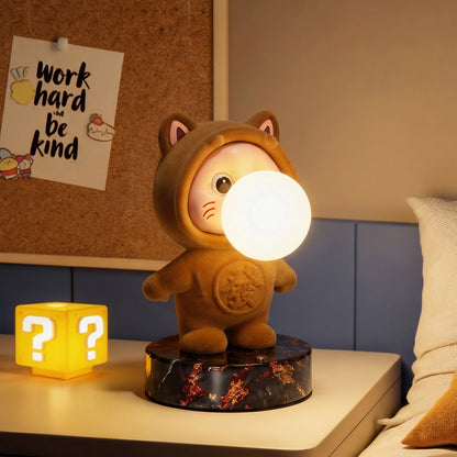 Cute Cartoon Bubble Boy Desk Lamp