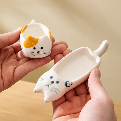 Cute Cartoon Ceramic Dipping Dish Set