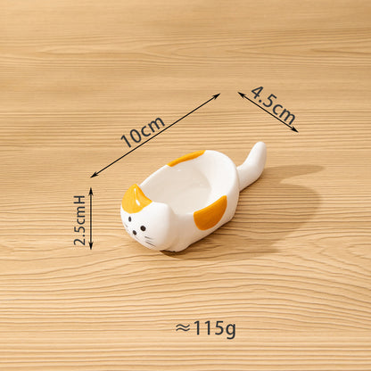 Cute Cartoon Ceramic Dipping Dish Set