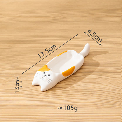 Cute Cartoon Ceramic Dipping Dish Set