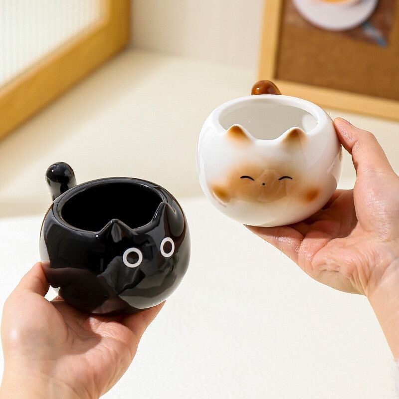 Cute Cat Ceramic Coffee Mug