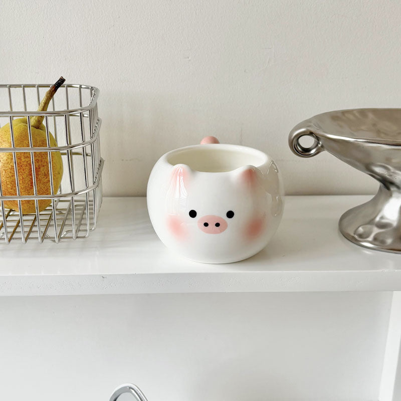 Cute Cat Ceramic Coffee Mugs