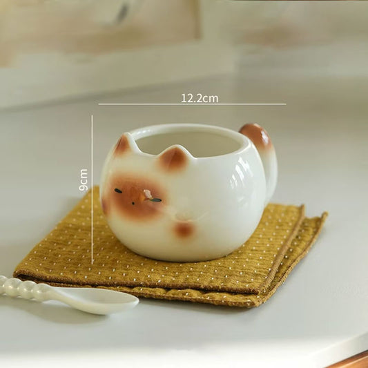 Cute Cat Ceramic Coffee Mug
