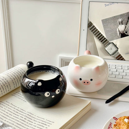 Cute Cat Ceramic Coffee Mugs