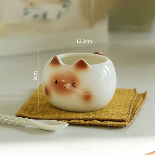 Cute Cat Ceramic Coffee Mug