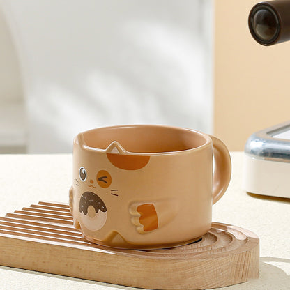 Cute Cat Dessert Stackable Cups