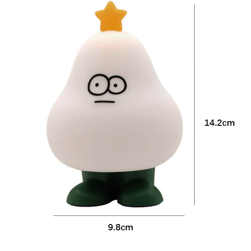 Cute Christmas Tree Silicone Night Lamp