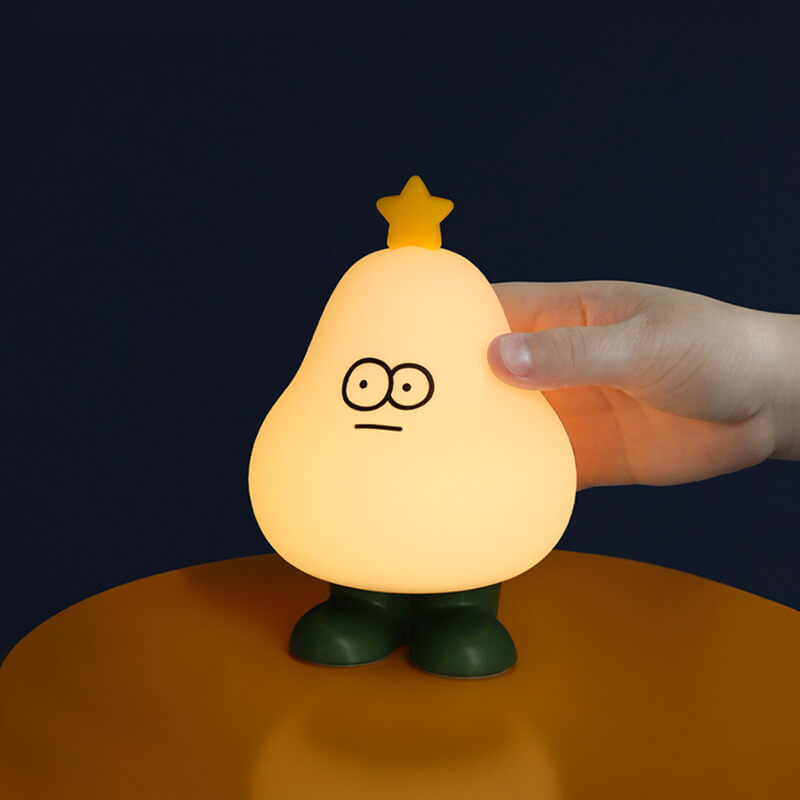 Cute Christmas Tree Silicone Night Lamp