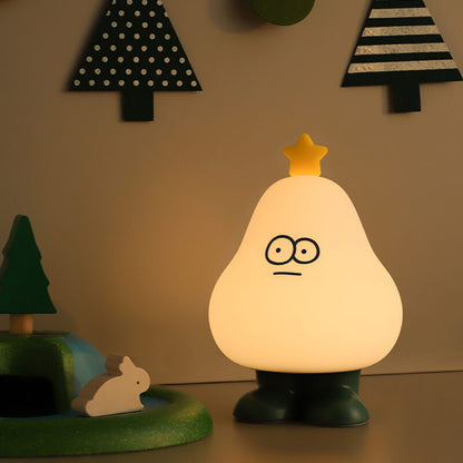 Cute Christmas Tree Silicone Night Lamp