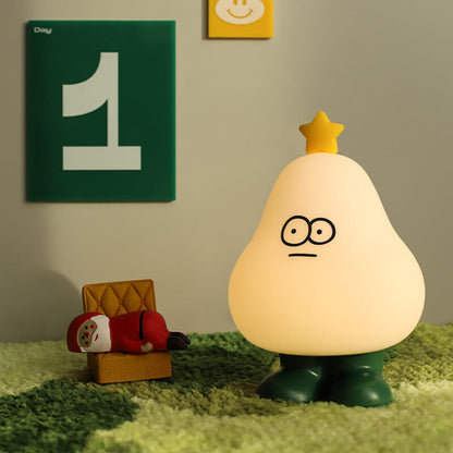 Cute Christmas Tree Silicone Night Lamp