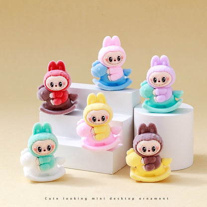 Cute Doll Labubu Desktop Mini Doll
