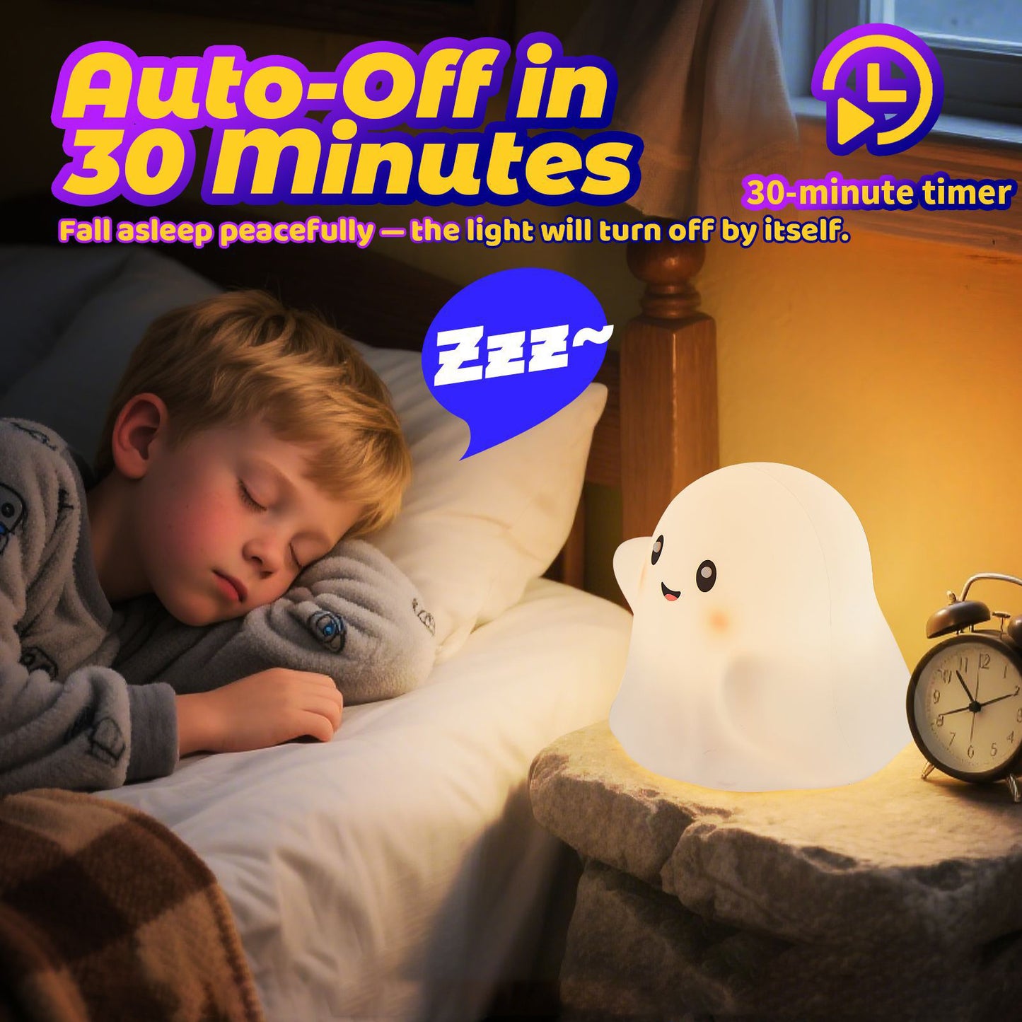 Cute Little Ghost Night Light