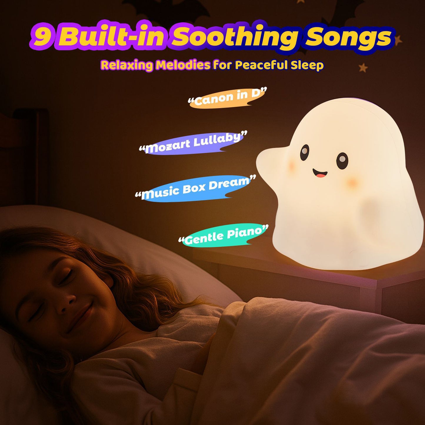 Cute Little Ghost Night Light
